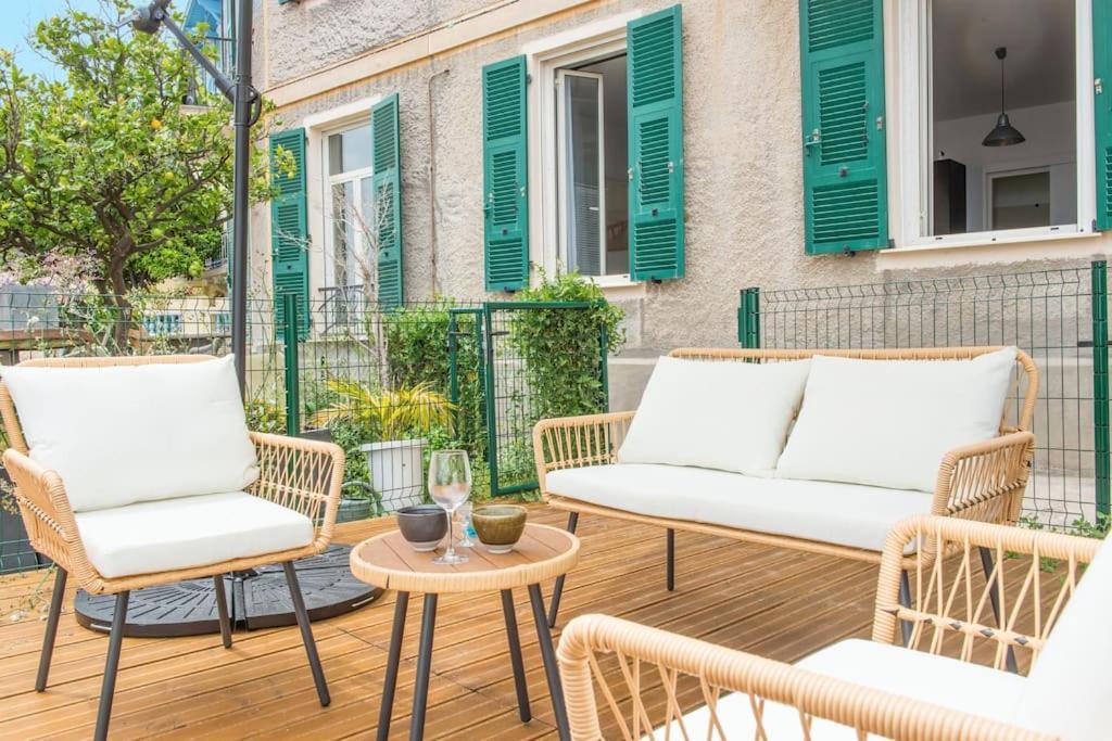 Ferienwohnung Les Lucioles Beausoleil Exterior foto